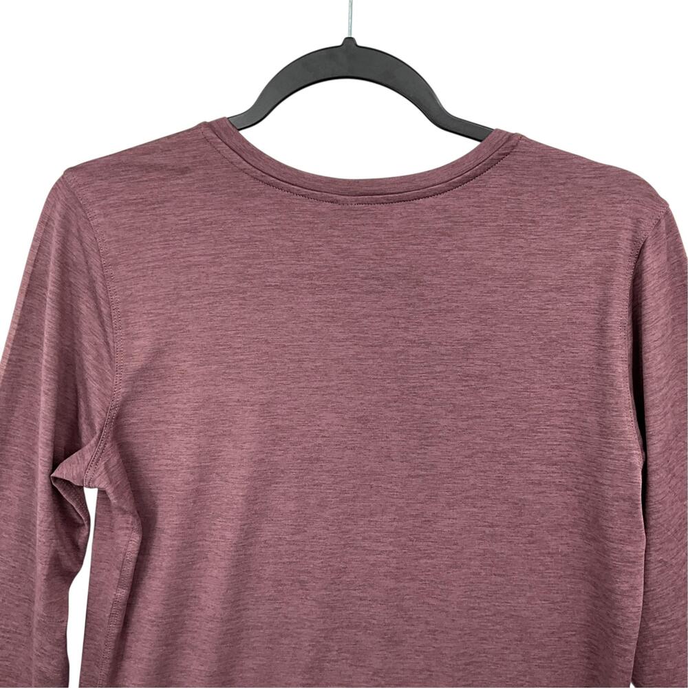 Vuori Long Sleeve Lux Crew Top Womens Medium Purple Broadmoor Racquet Club - Picture 4 of 11